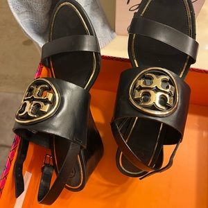 Tory Burch wedge sandals
